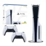Ex Uk PlayStation 5 Console Slim – Bundle with 2 DualSense Wireless Controllers and FC25